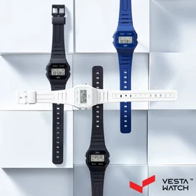 ساعت مچی مردانه و زنانه کاسیو CASIO مدلF-91WB-7ADF
