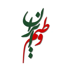 استیکر پارچه و لباس پاد آفرین مدل وطنم ایران کد 4537