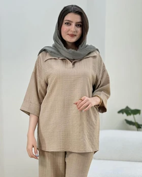 ست شومیز و شلوار ماهلی