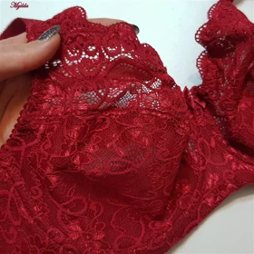 سوتین زنانه شاندرمن مدل Dorema زرشکی کد 5080-2440-610