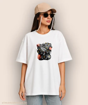 تیشرت لش مردانه و زنانه طرح آلبوم مجاز هیچکس