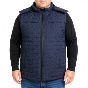 جلیقه پافر سایز بزرگ مردانه مدل 63873