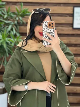 پالتو فوتر مغزی دوزی