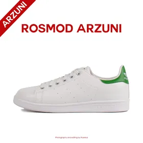 کتانی آدیداس استن اسمیت سفید سبز - Adidas Stan Smith White/Green