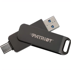 فلش مموری دو طرفه پاتریوت مدل Rage R550 ظرفیت 64 گیگابایت USB3.2
