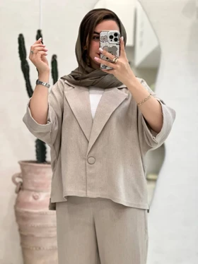 کت و شلوار لینن