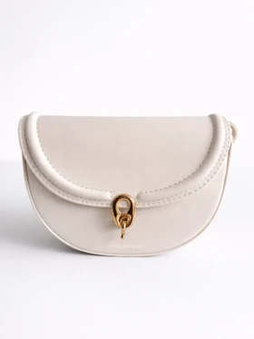 کیف زنانه دوشی لوفا (کرم روشن)