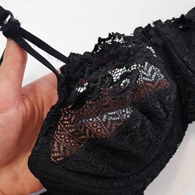 سوتین فنردار مشکی کد 105285