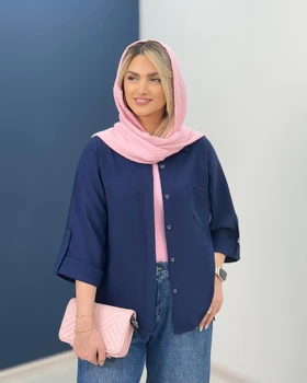 شومیز پشت دکمه