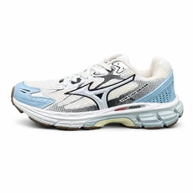 کفش کتانی مردانه و بزرگ پا (کیفیتاورجینال) مدل میزانو سفید آبی Mizuno