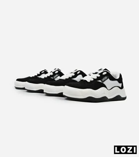 کتانی مردانه و زنانه مشکی سفید ADIDAS haydey