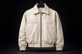 جکت چرم نخودی پایین کش * استایل ترند و فوق العاده شیک 2026