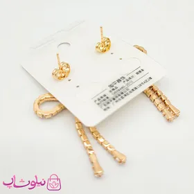 گوشواره دخترانه ژوپینگ پرنگین مدل پاپیون