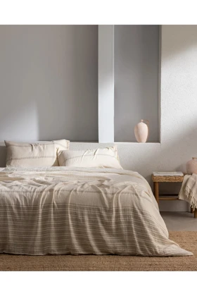 سرویس روتختی یک نفره Madame Coco مدل Breville پنبه‌ای