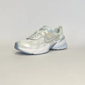 کفش ورزشی نایک وی توی کی V2K سفید آبی کیفیت مستر