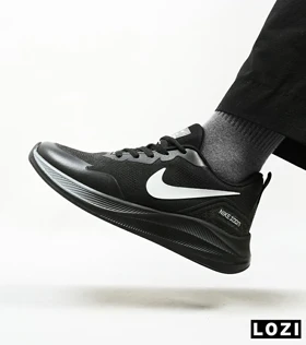 کفش کتانی بزرگ پا مشکی Nike air zoom