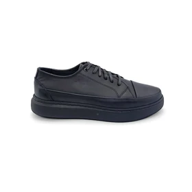 کفش ونس چرم طبیعی مردانه استار مدل Flat shoes - 0150