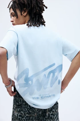 تیشرت مردانه اورجینال پول اند بیر pull-and-bear