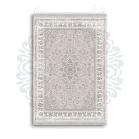 فرشینه از جنس پارچه هازان مخمل ترک طرح سنتی و مدرن برند دفه کد DAMG388