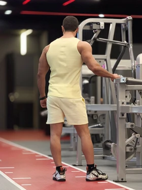 ست رکابی و شلوارک جردن (jordan) پارچه کبریتی پلی‌استر پنبه