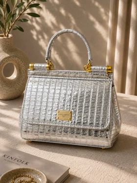 کیف زنانه هوبرت (نقره ای)