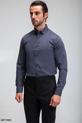 پیراهن مردانه ساده کلاسیک