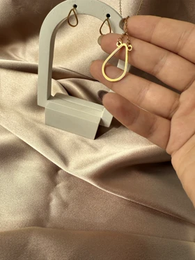 نیم ست طرح اشکی