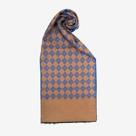 شال گردن موهر طرح لینا