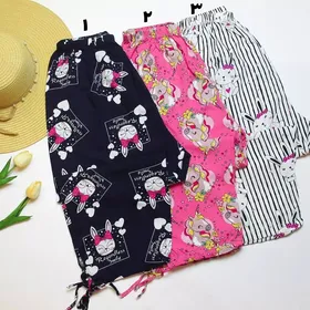 شلوار برمودا بندی کد 640