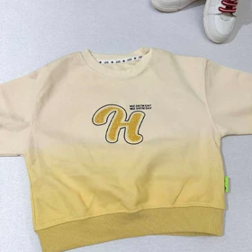 بلوز بچه گانه دورس زرد کره ای H وارداتی