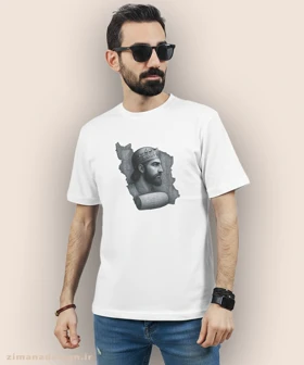 تیشرت مردانه و زنانه اصیل ایرانی طرح کوروش بزرگ کد 996