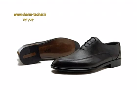 کفش مردانه رسمی مجلسی اداری چرم طبیعی si177