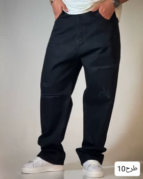 شلوار جین مردانه فول بگ_کد4100