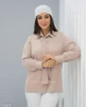 شومیز ساتن کراواتی درجه یک