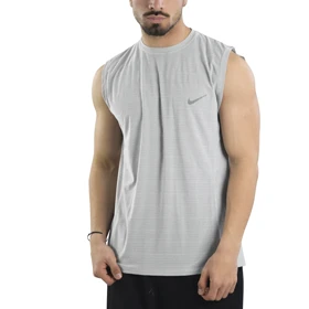 رکابی ورزشی مردانه نایک مدل VHD-Dri Fit-4K0993 طوسی روشن