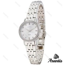 ساعت الکسا A0107 زنانه فول سیلور w-10088