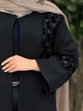 مانتو مروارید دوزی شهرزاد