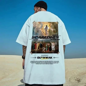 تیشرت پنبه مچینست لش