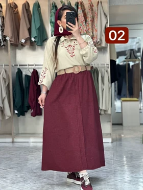 شومیز گل دوزی