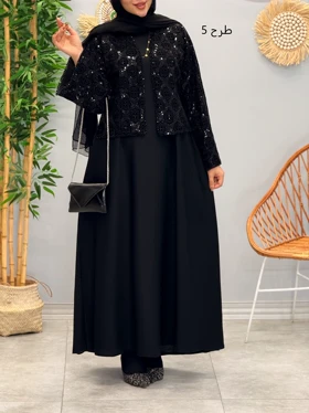 3137-کت و سارافون مزونی شاهیکا