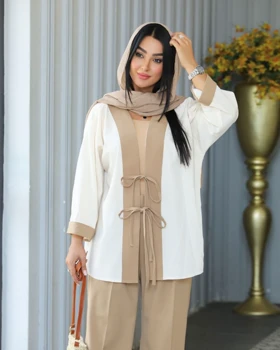 ست دو تیکه کت و شلوار زنانه مدل شاهسان کد 3025