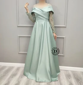 پیراهن بلند آیلین 7052