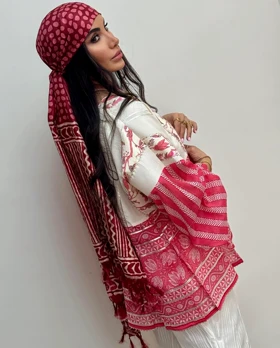 مانتو هندی ژاکارد