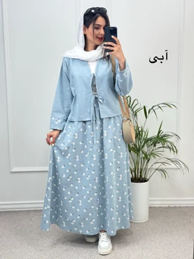 ست مانتو دامن هایدی