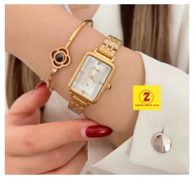 ساعت زنانه اورجینال شرکتی اسکاتی مستطیلی