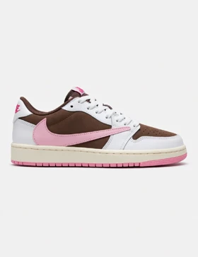 کتانی روزانه زنانه نایک Nike Jordan 1 Low Travis Scott W