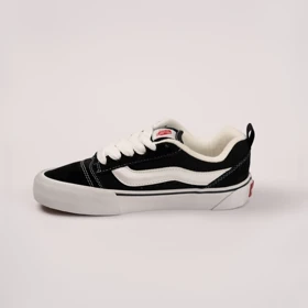 کفش ونس مدل نواسکول/vans knu black and white