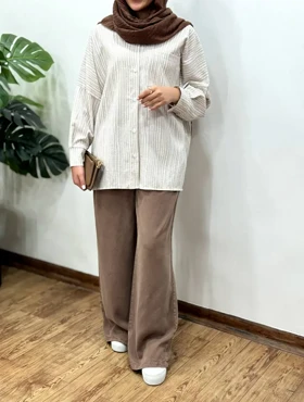 تونیک مانتویی جلو دکمه پاستیلی 1