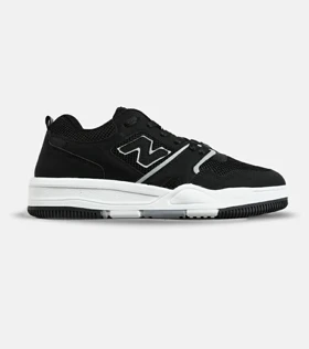 کفش کتانی مردانه و زنانه مشکی سفید NEW BALANCE 550