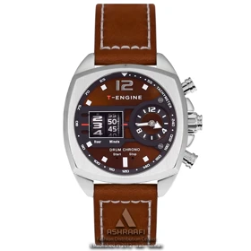 ساعت تی انجین درام کورنو T-Engine Drum Chrono 3939-BS